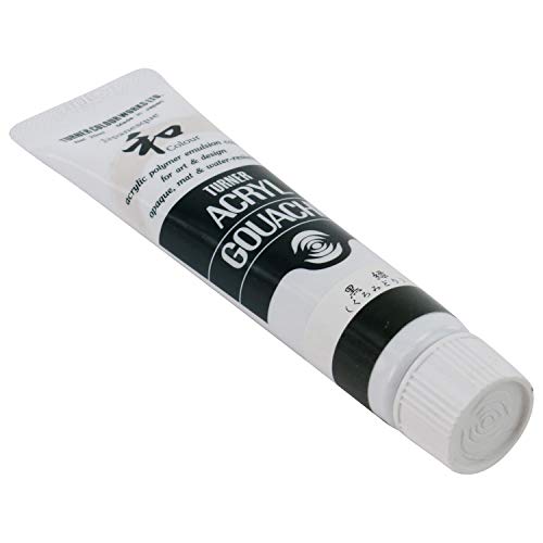 Turner Colour Works Acryl Gouache Artist Acrylic Paint - Single 20 ml Tube - Japanesque Black Green - color: Japanesque Black Green, size: 0.7 Fl Oz (Pack of 1)