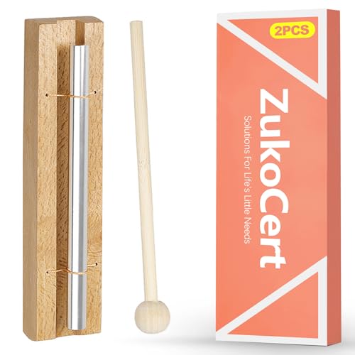 ZukoCert 7-Inch Meditation Bell – Single-Tone Resonance for Classroom Management, Sound Healing, Yoga & Prayer