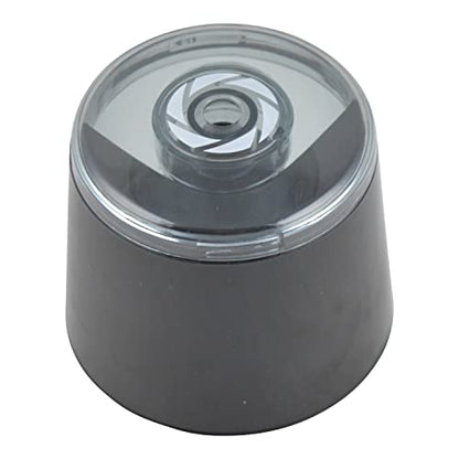 Westcott iPoint Dot Battery Pencil Sharpener | Compact & Battery Powered with Stainless Steel Blades, EZ View Shavings Reservoir, Home, Office, School or Classroom