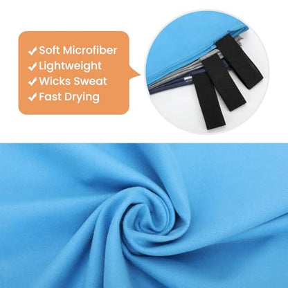 3 Pack Gym Towel Men Women Quick Dry Microfiber Workout Gear for Body Sweat Sports Exercise Fitness Tennis Running Cycling Hiking Weight Lifting Yoga Towels(3 Pack) - color: 3 Pack