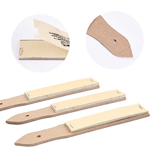 3pcs Sandpaper Sharpener 6.2x0.9 Sketch Drawing Sandpaper Colored Pencil Pastel Sticks Crayons Charcoal Sharpener Lead Pointer Art Drawing Tool 12sheets/pcs Artist Sketch Adult