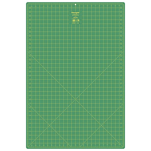 Omnigrid Double Sided Self-Healing Cutting Mat, 24" x 36" - size: 37.3"L x 25.3"W