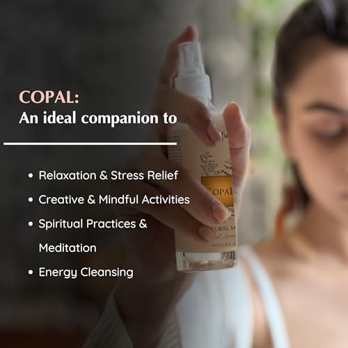 Copal Natural Resin Air Freshener Spray, 100ml, Aromafume - color: Copal