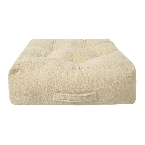 Floor Cushion Pillow, Portable Large - color: Square, Fog