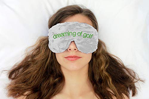 Custom Embroidered Handmade Sleep Eye Mask Pillow - Flax Seed or Poly Fill - Lavender or Unscented - Crushed Velvet