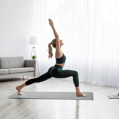 2 Pack Yoga Mat Towels with Grip Dot,Anti-Slip Hot Yoga Towel,Absorbent Microfiber Sweat Mat Cover Towel,Bikram Pilates Fitness