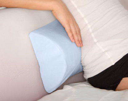 Soft 4 In 1 Memory Foam Pillow - White - Half Moon / Half Cylinder Neck Roll Pillow Best Wedge Cervical, Lumbar Support, Back And Knee, White - Curve For Pain - Bolster Pillow For Knees - This Curve Pillow Will Take You To The Moon