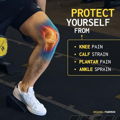 Squat Wedge Block for Elevated Heel Squats and Deadlifts - Improve Mobility, Balance, and Strength - Non-Slip, Versatile Trainer Aid