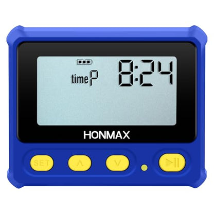 8200 Interval Timer and Stopwatch, Backlight, USB-C Charged, Clock