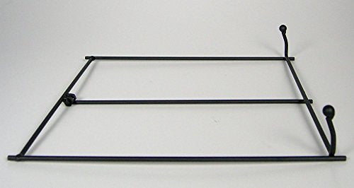 Black Metal Tabletop Easels Set of 3 - 9 Inch Display Stands for Plates, Books, Cookbooks, Picture Frames, Photos, Plaques, Artwork & Decorative Signs - Folding Easels for Home, Office & Retail - size: 9 Inch