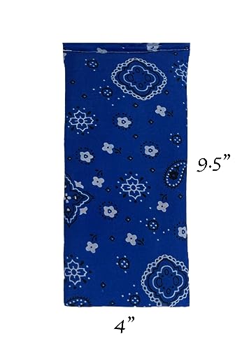 Liberty21 Eye Pillow for Yoga, Meditation, Cold or Hot Therapy. Eye Pads for Relaxing Warmth, Cooling Relief. Relieve Puffy or Dry Eyes. - color: Blue