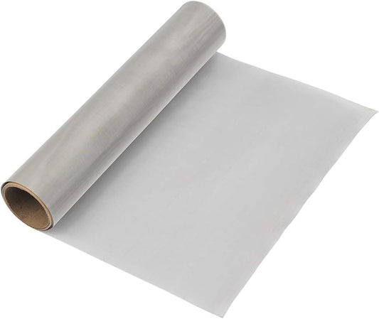 304 Stainless Steel Mesh Screen Filter 200 Mesh Fabric,Metal Fine Mesh Material Screen Roll,30cm×100cm Filter Cloth