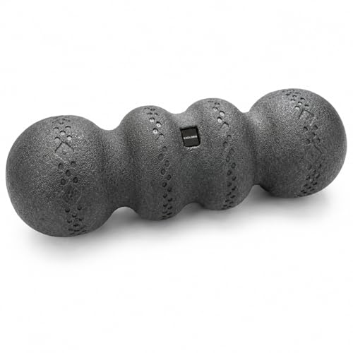 Double Peanut Massage Roller for Deep Tissue Relief, Spinal Alignment Gap, Micro-Perforation Texture, Targets Back, Neck & Legs