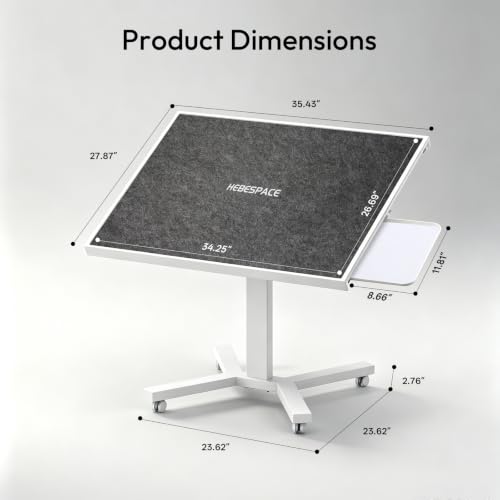 1500 Piece Jigsaw Puzzle Table with Legs, 35.43"x27.87" Metal Puzzle Tables for Adult (Stability Tested & Ergonomic), Adjustable Height & Tilt Angle, Wooden Puzzle Board with 4 Drawers & Cover - color: White（1500pcs）