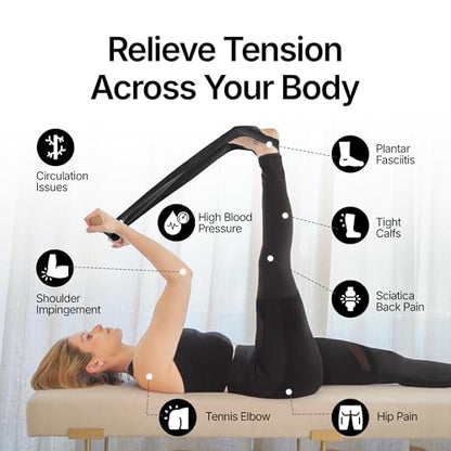 CastleFlexx Mobility and Full Body Strengthening Device - color: Black, size: X-Large 6'3 - 6'9