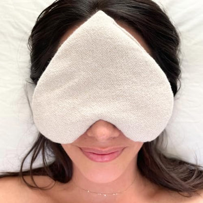 Stillnus Weighted Heart Eye Pillow & Eye Mask – Gift for Women, First Light