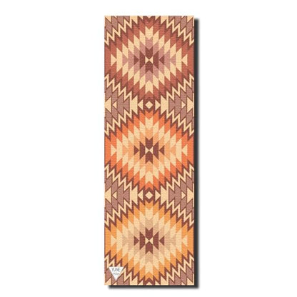 Yune Yoga Southwestern Collection – Red Rocks Sunrise Yoga Mat – 72”x24”, 6mm Thick, Non-Slip, Eco-Friendly PER – Native-Inspired Design for Home & Studio