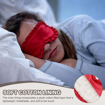 uxcell Silk Sleep Masks, Soft Satin Eye Protection Block Light Masks, Block Light Eye Sleep Cover with Adjustable Straps, Unisex for Nighttime Sleeping, Travel and Office Nap, Light Pink - color: Light Pink