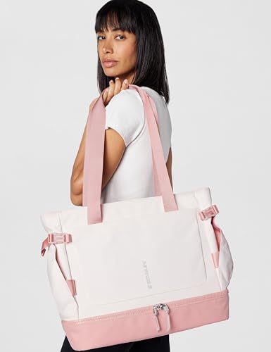 STANLEY Vitalize Tote| Gym, Work & Travel Bag with Laptop Sleeve | Expandable Bottom Compartment | Tumbler & Water Bottle Pockets | Durable Recycled Fabric | Rose Quartz - color: Rose Quartz, size: Tote