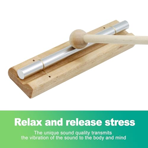 slaixiu 7" Silver Meditation Bell - Classroom Management Chime for Yoga, Prayer & Attentionm, Sound Healing & Mindfulness Tool