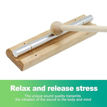 slaixiu 7" Silver Meditation Bell - Classroom Management Chime for Yoga, Prayer & Attentionm, Sound Healing & Mindfulness Tool