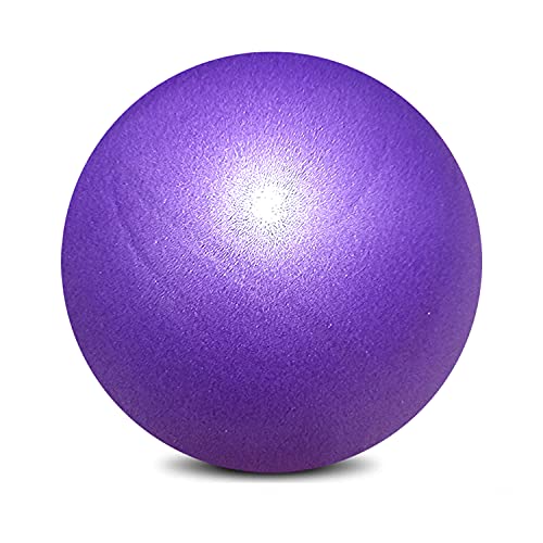 Mini Yoga Balls 6 Inch Exercise Pilates Therapy Balance Micropore Ball Barre Equipment for Home Stability Training Physical Core Training - color: Purple