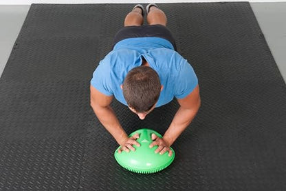 Black Mountain Products Exercise Balance Stability Disc with Hand Pump - color: Black
