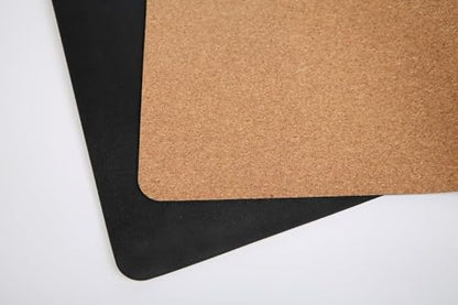 BON Yoga Mat 100% Biodegradable Cork & Natural Rubber, Non-Slip, Pilates Mat, Home & Studio Exercise Mat with Extra Grip for Hot Yoga and Comfort Workout, 72" x 24" x 0.16", 6lb