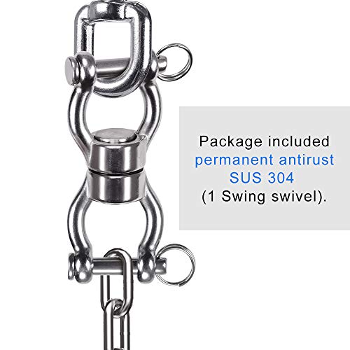 SELEWARE Heavy Duty Bearing Swing Swivel, 360° Rotation Hanging Accessory - color: Swivel - Style B