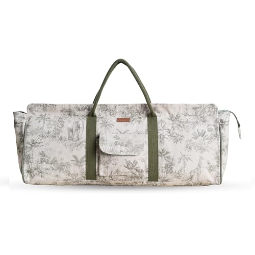 Maison d' Hermine Yoga Mat Duffle Bag Gym Tote Yoga Mat Carry Bag - color: Savana Jouy, style: Yoga Mat Tote