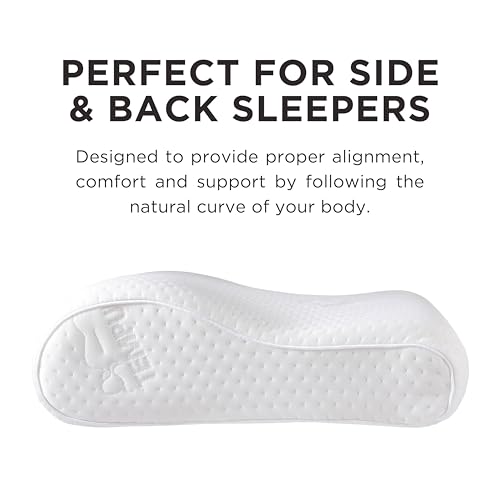 Tempur-Pedic TEMPUR-Ergo Neck Pillow, Medium Profile, White - size: Medium Profile