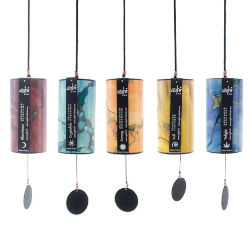 Zaphir Chimes - Includes 1 Chime/Tuned According to the 5 Seasons & Elements of FengShui | Zaphir Chimes - Includes 1 Chime / Tuned According to the 5 Seasons & Elements of FengShui - size: Set of 5 Tunings: #2