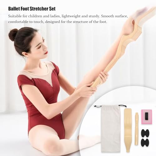 Ballet Foot Stretcher Set, Original Dance Foot Stretcher Ballet Training Equipment for Easy Carry for Easy Carry for Dancers, Yoga People
