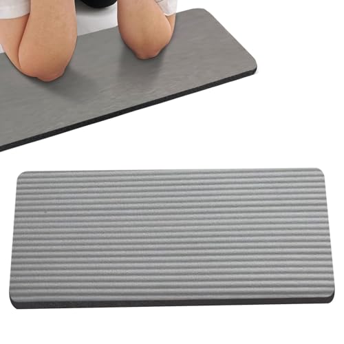 Yoga Knee Pad, Kneeling Pad, Rectangle Yoga Knee Pad Cushion, Yogas Props and Accessories for Women/Men Cushions Knees and Elbows for Kneeling, Pilates(COLOR:Grey 61x25.5x1.5CM)