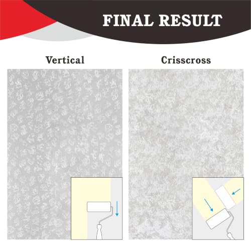 Hanroy 6" Sea Sponge Roller - Texture Paint for Walls, Faux Finish | 6-Inch Sea Sponge Roller For Faux Finish & Texture Painting. Sponge Patterns On Walls & Ceilings.Washable & Reusable(M60) - color: M60