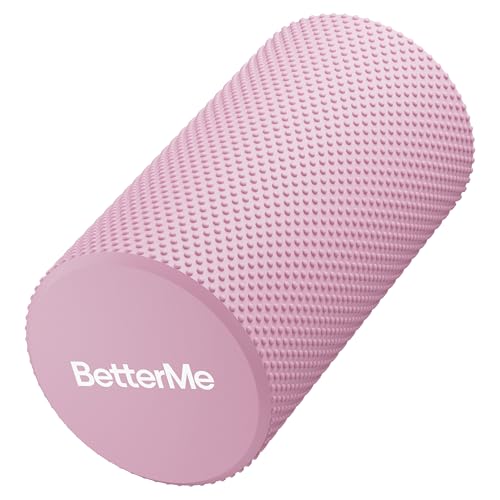 BetterMe Foam Roller for Muscle Recovery – High Density Exercise Roller for Back &Legs – Deep Tissue Massage Roller for Tension, Relief & Stretching (Raspberry Pink) - color: Raspberry Pink