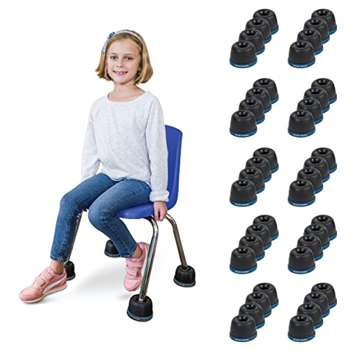 Bouncyband Wiggle Wobble Chair Feet, 10-Pack – Transform a Standard School - size: 10 Pack