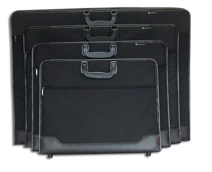 Speedball Universal Heavy Duty Art Portfolio Carrying Case with Handles for Storing and Transporting Artwork, Sketch, Drawing and Canvas, Black, 23 x 31 Inches - size: 23 x 31 Inches