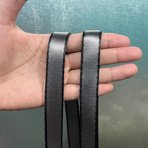 2PCS 5.9ft Long Nylon Daisy Chain Straps for Aerial Yoga Hammock Swing Adjustable Aerial Silk Extender Hanging Rope for Aerial Yoga Belts 180cm