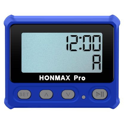 8100 Professional Interval Timer and Stopwatch, Backlight, USB-C Charged, Clock (Blue) - color: Blue