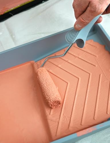 ROLLINGDOG 4 inch Small Paint Roller Covers | Polyester Roller Covers for Semi Smooth to Semi Rough Surfaces(Pack of 10) - color: 10pc 4" Polyester Roller Cover