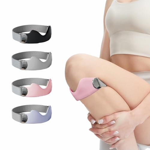 2Pack Silicone Knee Brace for Women - Running Gear,knee Support,release Pain Relief,Non-Slip Patella Band,running Accessories(Pink) - color: Pink