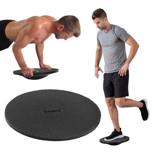 THERABAND Wobble Board, Round Balance Trainer, Core Strength, Non-Slip - style: Wobble Board