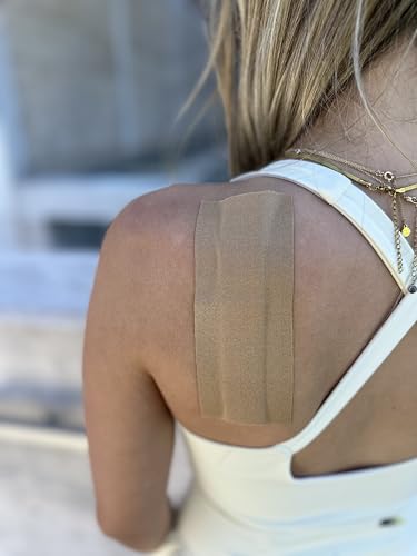 𝐂𝐮𝐭𝟐𝐅𝐢𝐭 𝐀𝐝𝐡𝐞𝐬𝐢𝐯𝐞 𝐁𝐚𝐧𝐝𝐚𝐠𝐞𝐬 - Flexible Fabric Bandage for Wound Care and First Aid, Long Lasting & Breathable - Custom Size for Minor Cuts and Scrapes, 1 Meter Long (Large) - size: Large