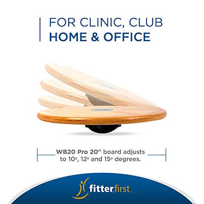 Fitterfirst Professional Balance Board - size: 20 inch