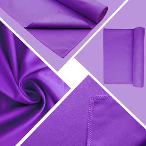 MIAOMIAO Non-Slip Hot Yoga Towel Set,Super Absorbent Microfiber in, 24.5" x 72" - Anti-Slip, Injury Free Design for Pilates, Yoga Mats, Exercise, and Fitness Gear - color: Light Pink
