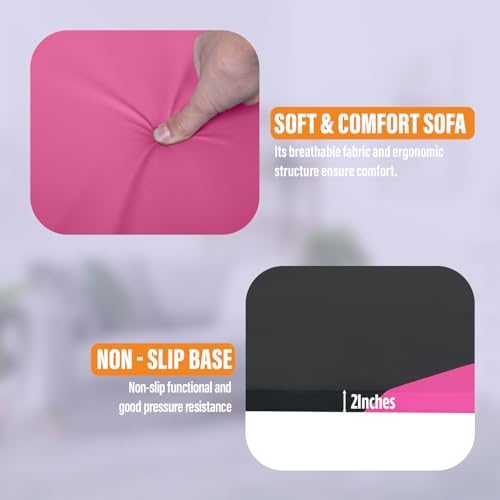 Gymnastics Mats Foldable Tumbling Mats Portable Gymnastics Exercise Mat Thick Gymnastics Tumbling Mats Pad Home Exercise Panel Mat With Carrying Handles - color: PB, size: 4 ft W x 10 ft L