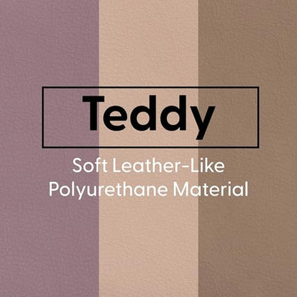FDP SoftScape 12 inch Square Toddler Floor Cushions with Handles Flexible Seating for Daycare, Preschool, Playroom 1.5 inch Deluxe Foam (4-Piece) - Teddy - color: Teddy