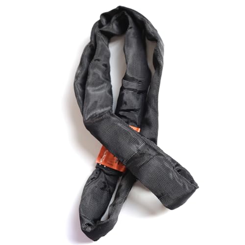 Endless Round Slings for Aerial Lyra Hoop Rig, Aerial Silks Handing Polyester Lifting Sling Spanset, Heavy Duty Polyester Capacity 5300 Lbs Vertical Capacity (Black, 4 FT) - color: Black, size: 4 ft