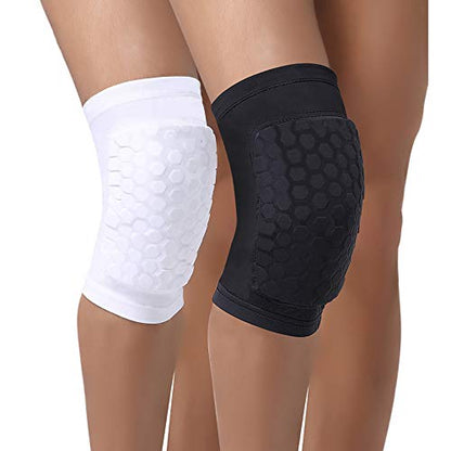 PISIQI Compression Collision Avoidance Knee Sleeve - color: White, size: X-Large